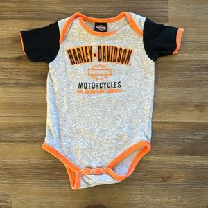 Harley Davidson onesie 18m
